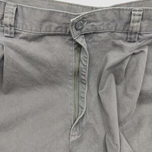Woolworths Chino Shorts Mens 40 Brown Excellent Pleated Pure Cotton 13893/246917